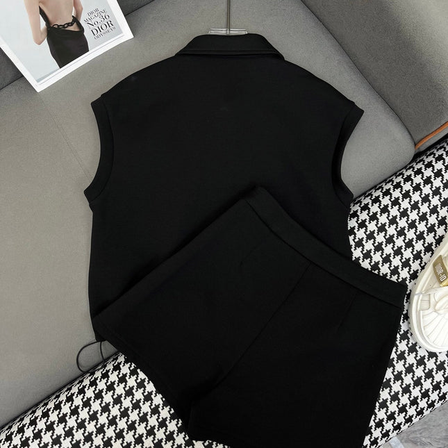 DIOR NEW TANK TOP AND SHORT SKIRT SET 245873