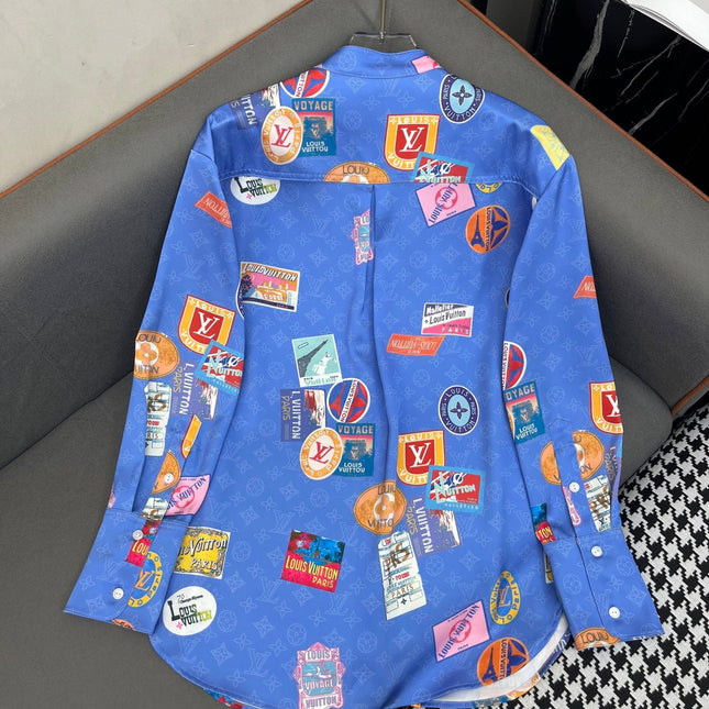 PATCHED SHIRT SILK MAHINA MONOGRAM  266720