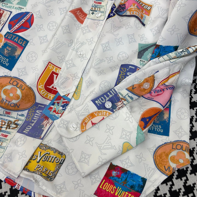 PATCHED SHIRT SILK MAHINA MONOGRAM  266720