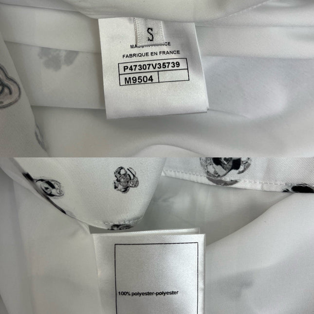 SHORT-SLEEVE BUTTON-DOWN DRESS WITH SIGNATURE LOGO BELT
