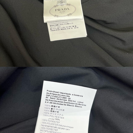 PRAD ROUND NECK DRESS 25S IN POLYESTER 266689