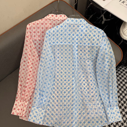 LONG SLEEVE SHIRT MONOPOLY PRINT FABRIC POLYESTER 266695