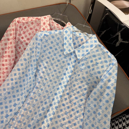 LONG SLEEVE SHIRT MONOPOLY PRINT FABRIC POLYESTER 266695