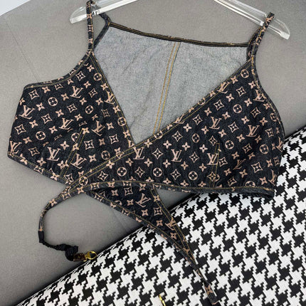 LV NEW DENIM BRA TOP 269059