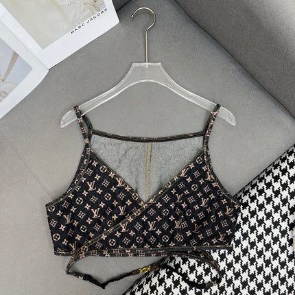 LV NEW DENIM BRA TOP 269059