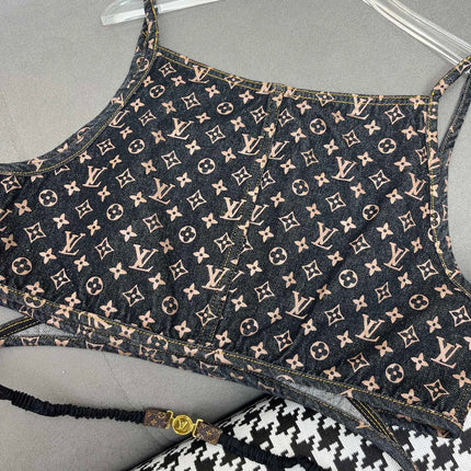 LV NEW DENIM BRA TOP 269059