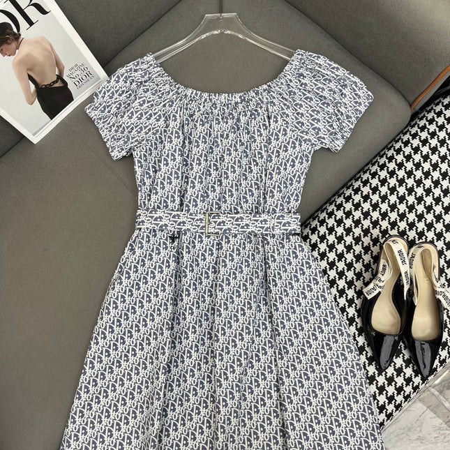 DIOR DRESS WITH BELT 269130