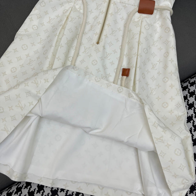 LV FRONT ZIP SLEEVELESS DRESS 25S IN POLYESTER 266640