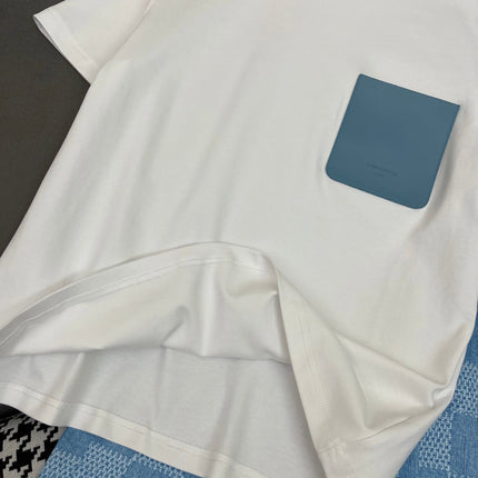 LV T SHIRT AND WIDE LEG PANTS SET BLUE 25S IN POLYESTER 266642