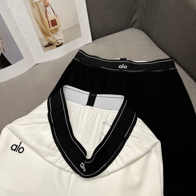 T SHIRT AND WIDE LEG PANTS SET 4 WAY STRETCH FABRIC 266707
