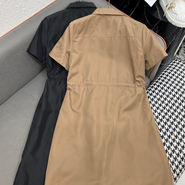 DRESS KHAKI WITH DRAWSTRING WAIST