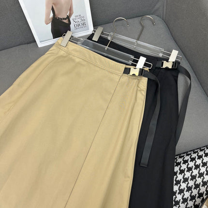 DIO SIDE ZIP SKIRT25S IN COTTON 266675
