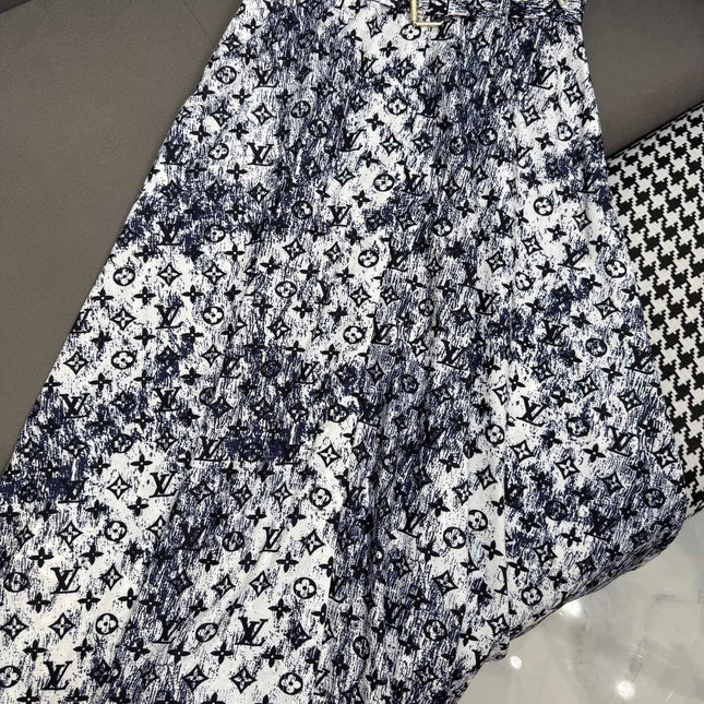 LV DRESS WITH BELT 269102