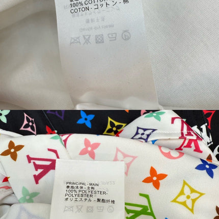 LV NEW T-SHIRT AND SHORTS SET WITH GOLD HARDWARE DETAILS