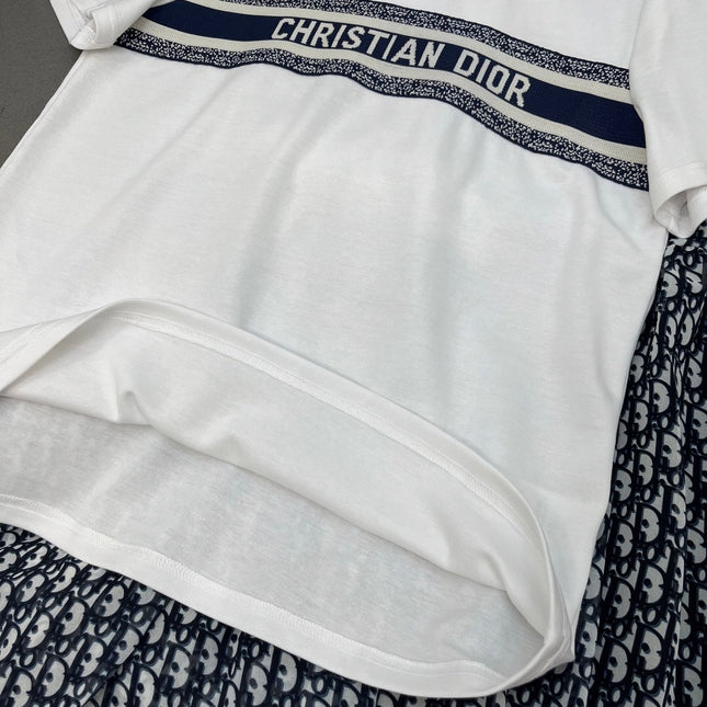 DIOR T-SHIRT AND SKIRT SET 269021