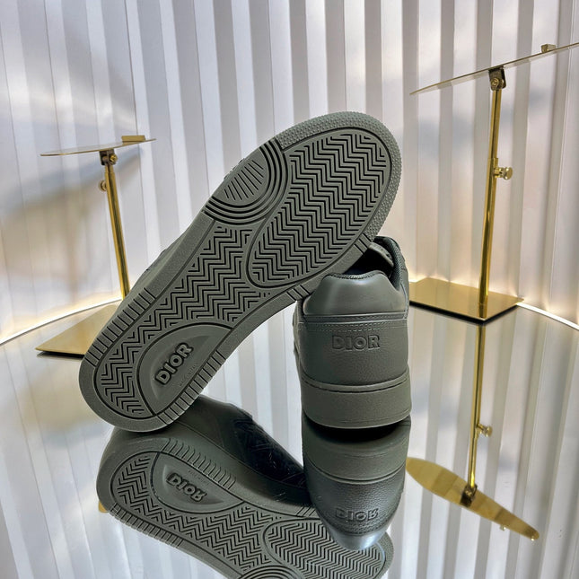 B27 LOW-TOP SNEAKER ARMY GREEN SMOOTH CALFSKIN