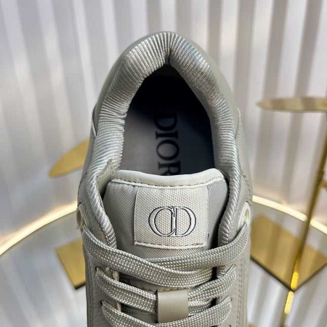 B27 LOW-TOP SNEAKER TROUT GRAY SMOOTH CALFSKIN