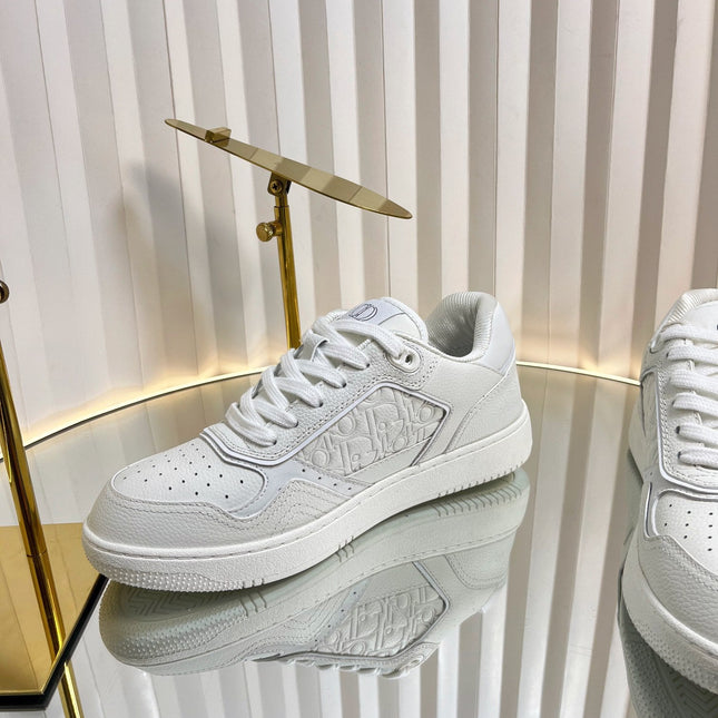 B27 LOW-TOP SNEAKER WHITE SMOOTH CALFSKIN