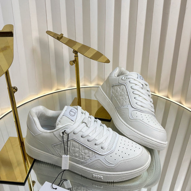 B27 LOW-TOP SNEAKER WHITE SMOOTH CALFSKIN