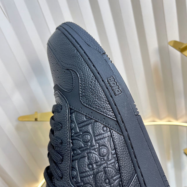 B27 LOW-TOP SNEAKER BLACK SMOOTH CALFSKIN