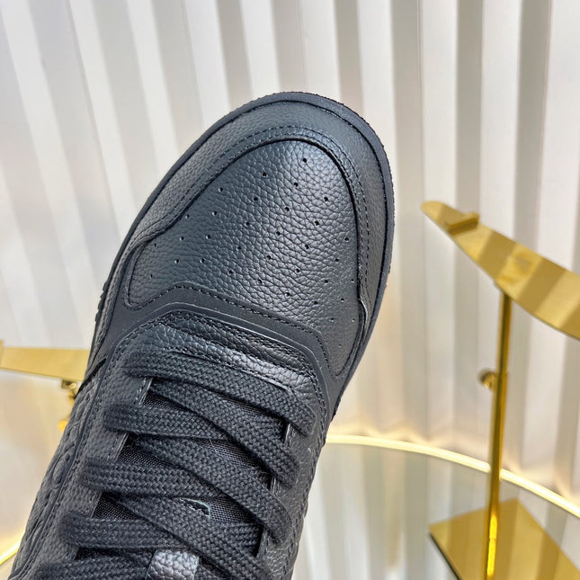 B27 LOW-TOP SNEAKER BLACK SMOOTH CALFSKIN