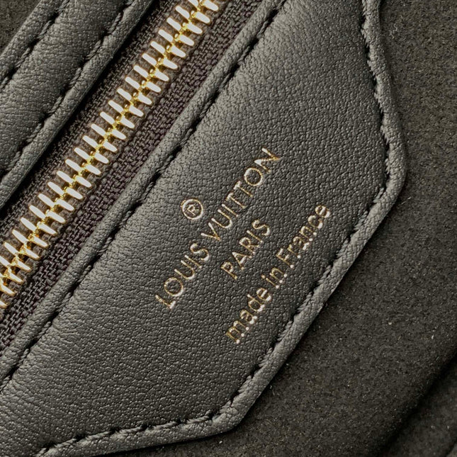 TWINNY BAG 29 IN BROWN MONOGRAM CANVAS AND CALFSKIN