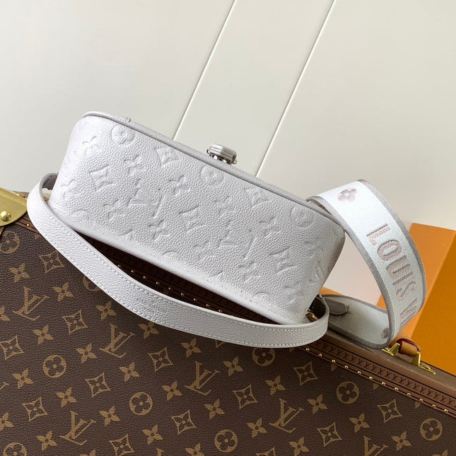 DIANE 24 IN GREY MONOGRAM EMPREINTE LEATHER