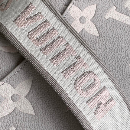 DIANE 24 IN GREY MONOGRAM EMPREINTE LEATHER