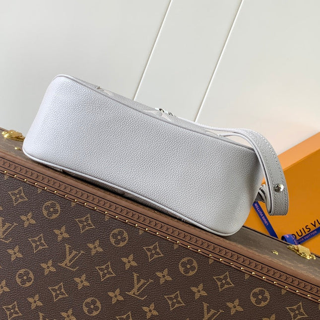BOULOGNE 29 IN GREY MONOGRAM EMPREINTE LEATHER SILVER HARDWARE