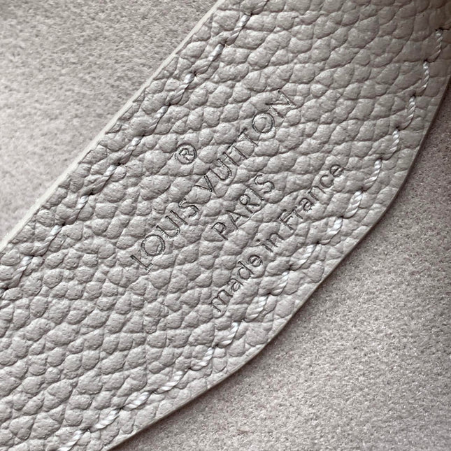 BOULOGNE 29 IN GREY MONOGRAM EMPREINTE LEATHER SILVER HARDWARE