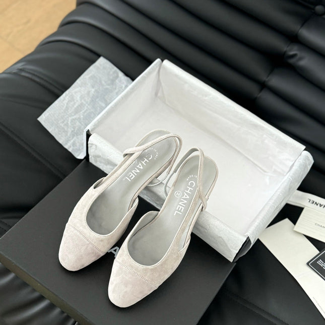 CLASSIC SLINGBACK GREY CLOUD SUEDE