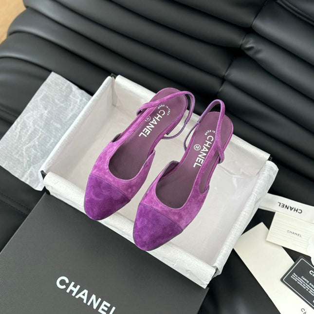 CLASSIC SLINGBACK VIOLET PURPLE SUEDE