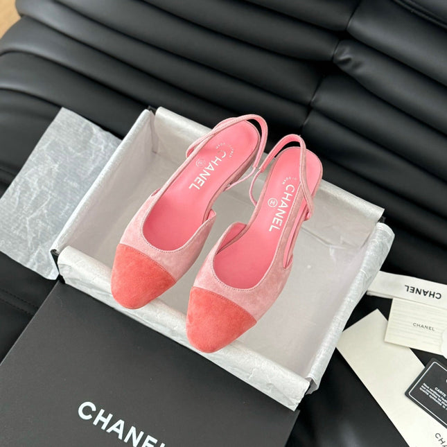 CLASSIC SLINGBACK LIGHT PINK SUEDE
