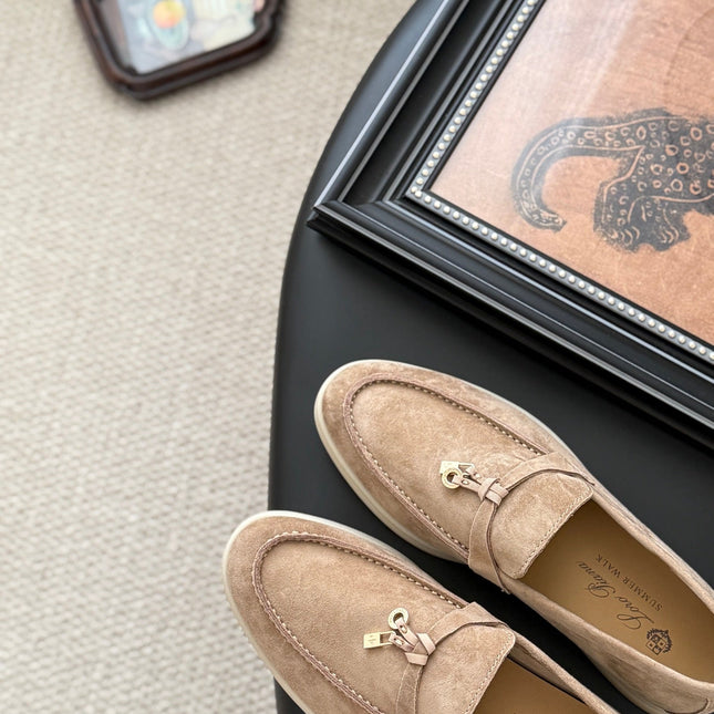 LP SUMMER CHARMS WALK LOAFERS TORTILLA BROWN SUEDE