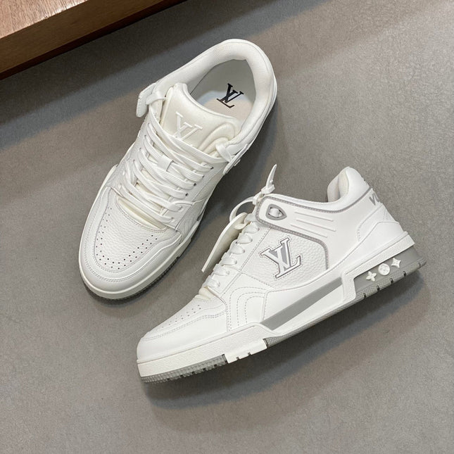 LV TRAINER  WHITE SNEAKER