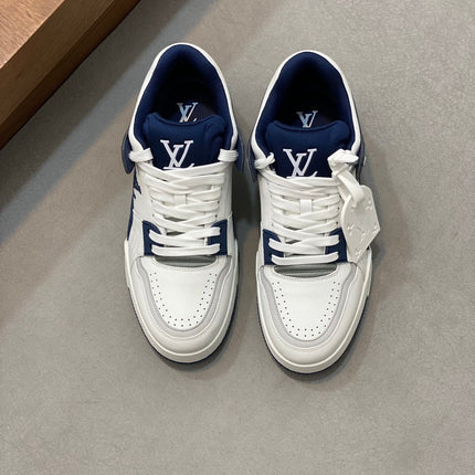 LV TRAINER  BLUE WHITE SNEAKER