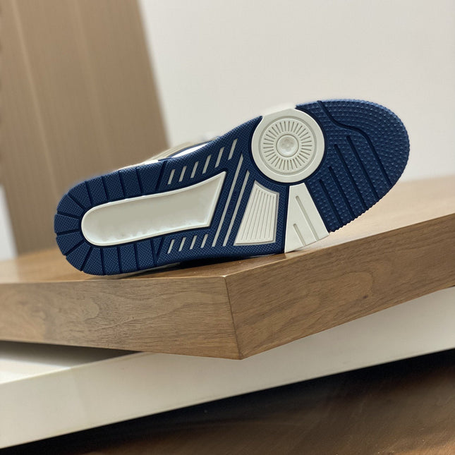 LV TRAINER  BLUE WHITE SNEAKER