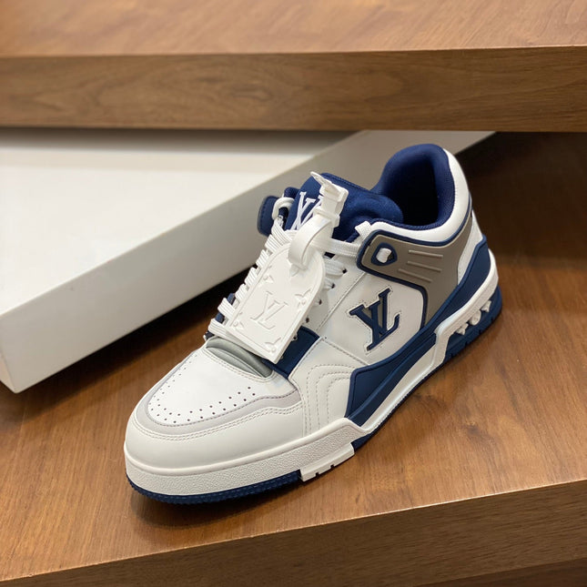 LV TRAINER  BLUE WHITE SNEAKER