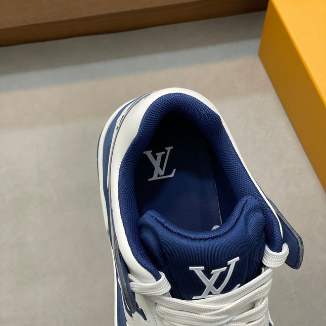 LV TRAINER  BLUE WHITE SNEAKER