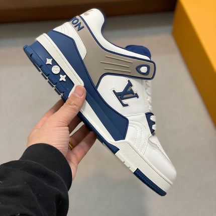 LV TRAINER  BLUE WHITE SNEAKER