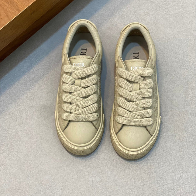 CD B33 SNEAKER SAGE GREEN EMBOSSED CALFSKIN