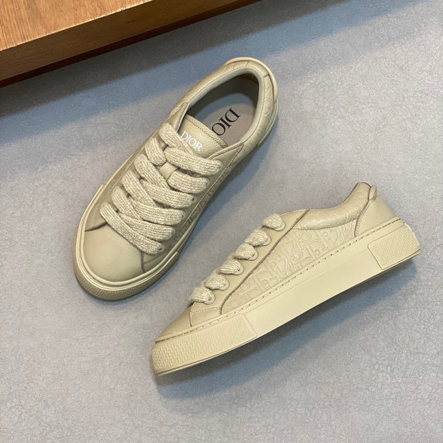 CD B33 SNEAKER SAGE GREEN EMBOSSED CALFSKIN