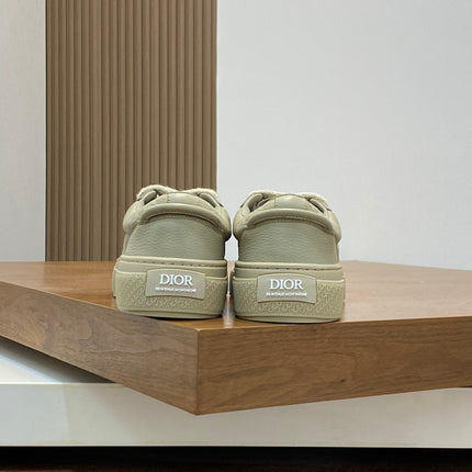 CD B33 SNEAKER SAGE GREEN EMBOSSED CALFSKIN