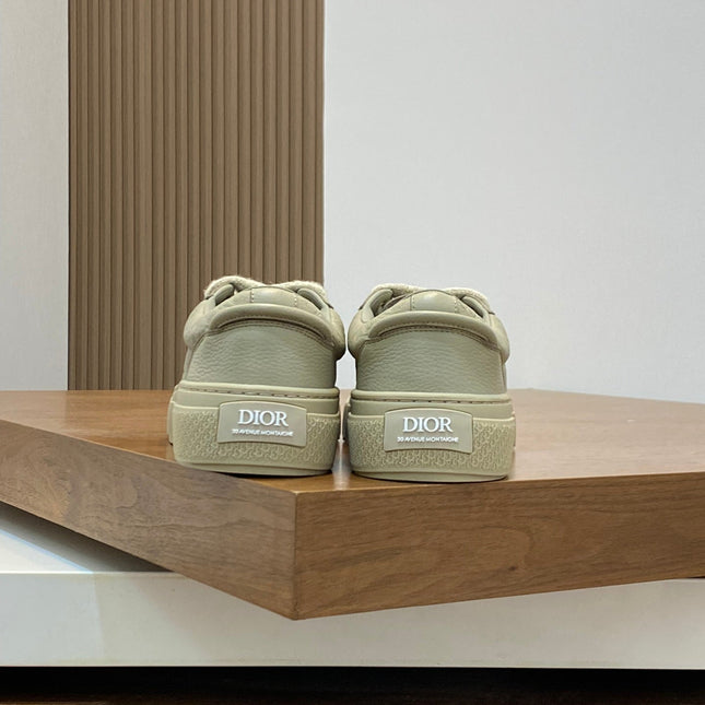 CD B33 SNEAKER SAGE GREEN EMBOSSED CALFSKIN