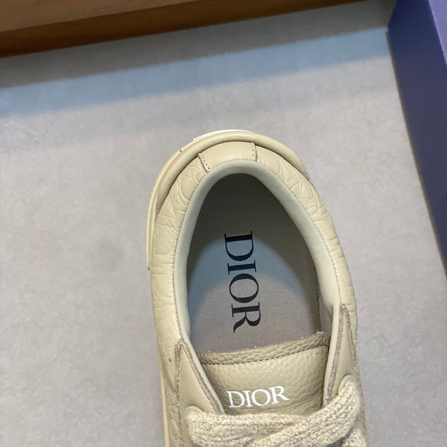 CD B33 SNEAKER SAGE GREEN EMBOSSED CALFSKIN