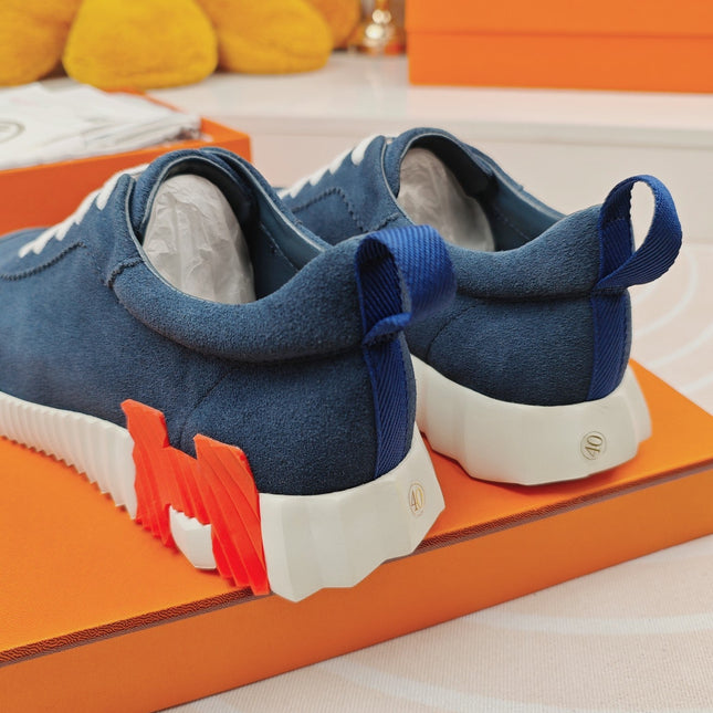 BOUNCING SNEAKERS DENIM CALFSKIN