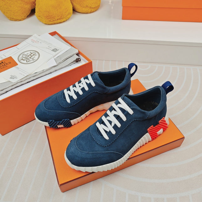 BOUNCING SNEAKERS DENIM CALFSKIN