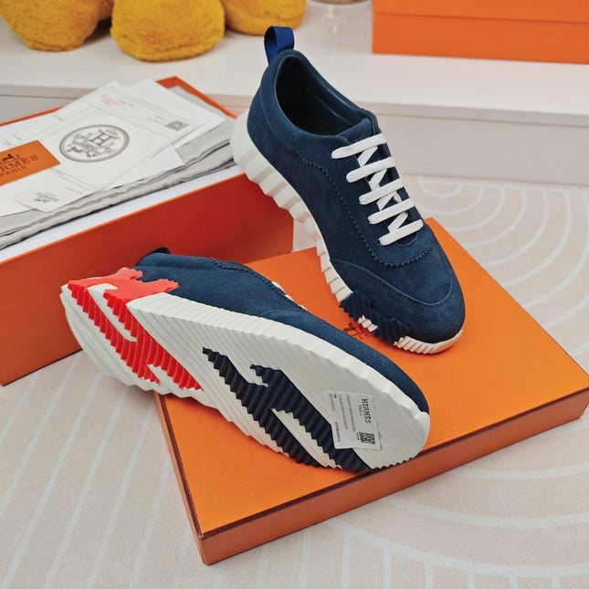 BOUNCING SNEAKERS DENIM CALFSKIN