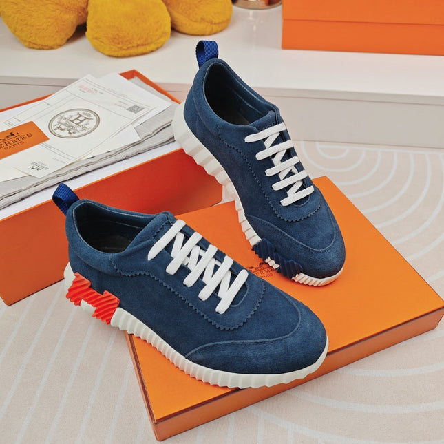 BOUNCING SNEAKERS DENIM CALFSKIN