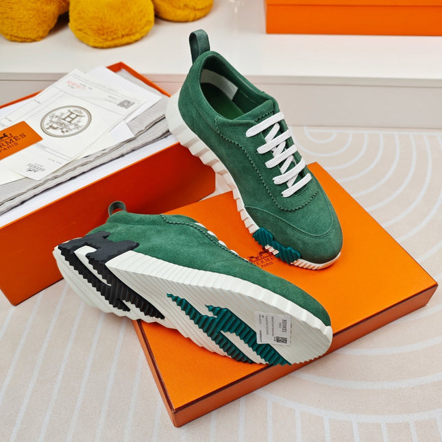 BOUNCING SNEAKERS OCEAN CALFSKIN